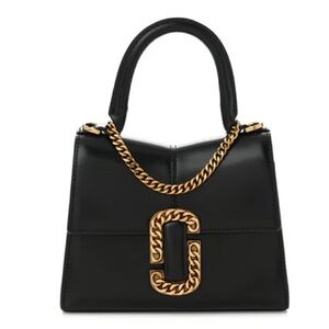 !FINAL!Marc Jacobs The St Marc Mini Top Handle Satchel Crossbody Bag